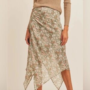 Sage the Label floral skirt